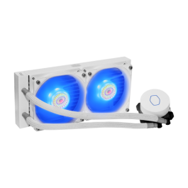 Cooler Master MasterLiquid ML240L V2 RGB White Edition Placa base Sistema de refrigeración líquida todo en uno 12 cm Blanco