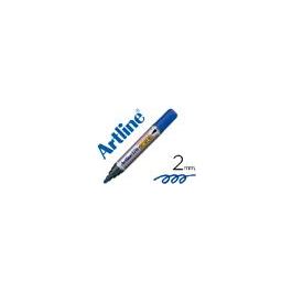 Rotulador Artline Marcador Permanente 170 Azul Punta Redonda 2 mm Antisecado 12 unidades