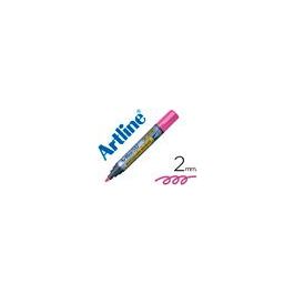 Rotulador Artline Pizarra Ek-517 Rosa Punta Redonda 2 mm Tinta De Bajo Olor 12 unidades