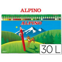 Alpino Lápices De Colores 175 mm C-Surtidos Estuche 30 Ud