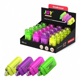 Cinta Correctora Joy 5Mm X 6M ERICH KRAUSE 53198 20 unidades