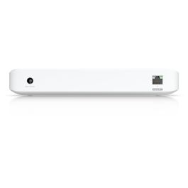 Ubiquiti Switch PoE Layer 2 con 8 Puertos RJ-45 GbE, 16 Gbps Capacidad de Conmutación, Diseño Compacto y Montaje Versátil