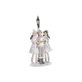 DKD Home Decor Figura Navidad Fantasía Adorno Navideño con Farola Integrada, de Resina en Tonos Beige y Marrón, Medidas 14x8.5x28.5 cm Precio: 15.2823. SKU: B1KB6G385W
