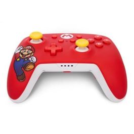 Power A NSGP0012-01 Mando Inalámbrico para Nintendo Switch con Diseño de Mario Power A NSGP0012-01 Mando Inalámbrico para Nintendo Switch con Diseño de Mario