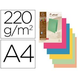 Exacompta Subcarpetas A4 Forever Colores Surtidos 220 gr -100U-