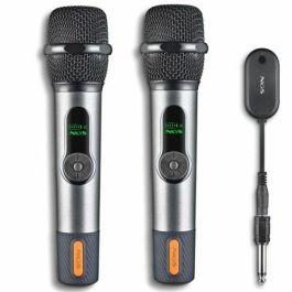 NGS SINGERSTARDUO Pack 2 Micrófonos Inalámbricos Dinámicos Singer Star Duo con Receptor, Jack 3.5/6.3mm, 30h Autonomía para Karaoke Precio: 57.49999981. SKU: B17YCNXTAT