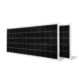 TORNASOL Kit solar autoinstalable 600W,x2 paneles solares monocristalinos ultraligero IP68