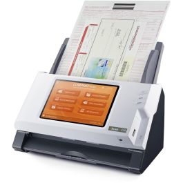 Plustek A350 Enterprise Scanner Documentos A3, 600x600 DPI, Escaneo Dúplex, Pantalla Táctil 7"