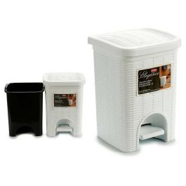 Papelera Elegance Peq 6L Blanco Stefanplast 20X27CM (6 Unidades) Precio: 54.58999942. SKU: B15X88WQRW