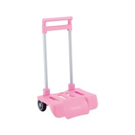 Carro Escolar Safta Portamochila Pleglable Rosa Claro 850x300x230 mm Precio: 14.49999991. SKU: S4302238