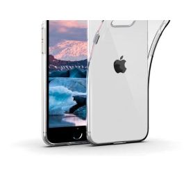 dbramante1928 Funda Greenland para iPhone SE/8/7 Clear Soft Case Plástico Reciclado, Protección Impactos