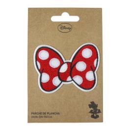 Parche Minnie Mouse 8,5 x 6,1 cm Rojo