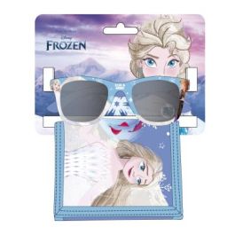 Set de Gafas de Sol y Cartera Frozen Azul
