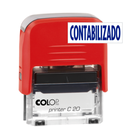 Colop Sello printer c20 formula " contabilizado " almohadilla e/20 14x38mm azul Precio: 11.68999997. SKU: B1KK6DVX3X
