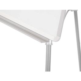 Pizarra Blanca Q-Connect Con Tripode Regulable 90x70X195 cm Y Brazos Extensibles Para Conferencias Superficie Lacada