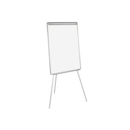 Pizarra Blanca Q-Connect Con Tripode Regulable 90x70x195 cm Y Brazos Extensibles Para Conferencias Superficie Lacada