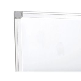 Pizarra Blanca Q-Connect Melamina Marco De Aluminio 60x45 cm