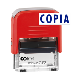 Colop Sello printer c20 formula " copia " almohadilla e/20 14x38mm azul Precio: 11.94999993. SKU: B1GEMLVK35