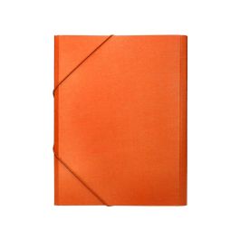 Carpeta Clasificadora Liderpapel 12 Departamentos Folio Prolongado Carton Forrado Naranja