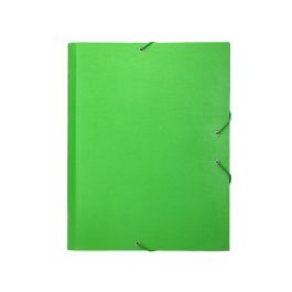 Carpeta Clasificadora Liderpapel 12 Departamentos Folio Prolongado Carton Forrado Verde Claro