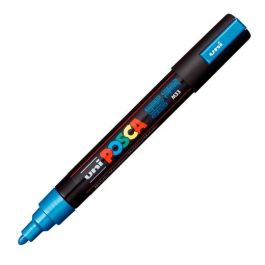 Posca Marcador Pc-5M No Permanente Punta Forma De Bala 1,8 - 2,5 mm Azul Metálico Precio: 4.2350000242. SKU: B14K6HLZ6J