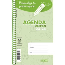 Agenda Escolar 2023-2024 Personalizable 8º Dia/Pagina Tapa Polipropileno Ingraf 351970