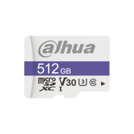 Dahua Microsd 512Gb Microsd Card, Read Speed Up To 100 Mb/S, Write Speed Up To 80 Mb/S, Speed Class C10, U3, V30, Tbw 70Tb (Dhi-Tf-C100/512Gb) Precio: 51.68999968. SKU: B18YQ93MLW