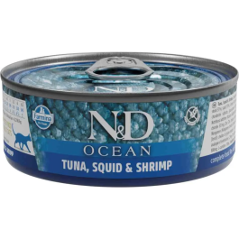 Farmina N&D Cat Ocean Atún Calamar Gamba Caja 24x70 gr Farmina N&D Cat Ocean Atún Calamar Gamba Caja 24x70 gr Precio: 25.74528. SKU: B1BZQH5H5V