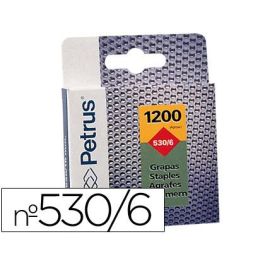 Grapas Petrus Nº 530-6 Caja De 1200 Unidades