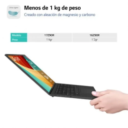 Laptop LG 17Z90R-E.AD75B Qwerty Español