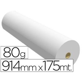 Papel Reprografia Para Plotter 914 mmx175Mt 80 gr Precio: 62.89000047. SKU: B1EEHWZTVQ