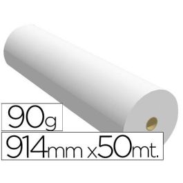 Papel Reprografia Para Plotter 914 mmx50Mt 90 gr Impresion Ink-Jet Precio: 14.9900003. SKU: BIX16098