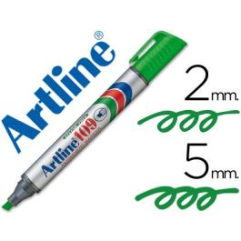 Rotulador Artline Marcador Permanente 109 Verde Punta Biselada 12 unidades Precio: 12.50000059. SKU: B179PEQNGL