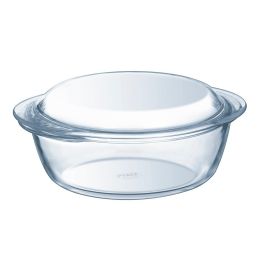 Cacerola Boro con Tapa Essentials Pyrex 2,4 L+0,8 L