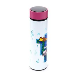 Minecraft Botella Termo de Ajolote de Acero Inoxidable 450ml con Pantalla de Temperatura Digital para Bebidas Frías y Calientes