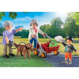 Playmobil Abuelos y Nieto 70990 - Juguete para Niños y Niñas +4 Años