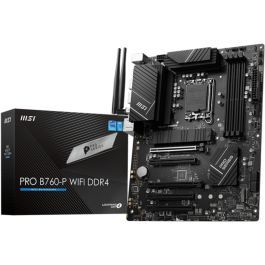 MSI PRO B760-P WiFi DDR4 Placa Base ATX LGA1700 Intel B760 para Procesadores Intel 12ª/13ª Gen, Gaming y Profesional Precio: 154.4999995. SKU: S7820227
