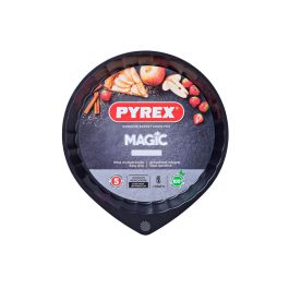 Pyrex Molde Tarta Hondo Magic 20 cm Acero Antiadherente | Fabricado en Francia | Apto Horno y Lavavajillas | 5 Años Garantía