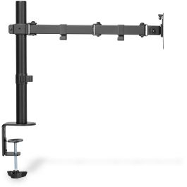 Digitus DA-90399 Soporte de Escritorio para 1 Monitor 15-32" hasta 8kg Negro VESA 100x100 Ajustable