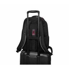 Wenger Mochila para portátil Altair 39,62cm (15,6") con bolsillo para tablet, color negro