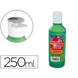 Jovi Témpera Líquida Verde Oscuro Botella 250 mL Base Agua Precio: 2.50000036. SKU: B1AS75MT9T