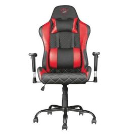 SILLA GAMER TRUST GAMING GXT 707R RED - GIRATORIA 360º - CILINDRO GAS CLASE 4 - ASIENTO RECLINABLE - BASTIDOR METÁLICO - PESO MÁX. 150KG
