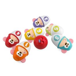 Juego de bolos animales con pelota 11x15x9 cm