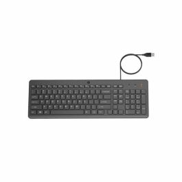 HP Ratón y Teclado con Cable HP 150 – Kit Ergonómico Plug-and-Play para PC y Portátil