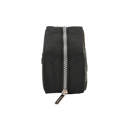 Estuche Escolar Safta Stone Negro 21 x 8 x 8 cm