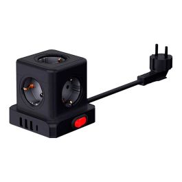 Fbright Base Aérea 5 Tomas Schuko con Interruptor, 4 USB (3 Tipo A + 1 Tipo C), Cable 1.5m, 16A 3680W, Negra Precio: 23.50000048. SKU: B1J3WCETPC