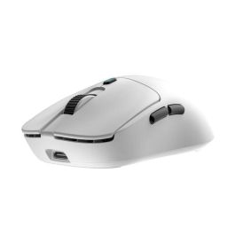 COOLBOX Ratón COO-MOU-W03-W Inalámbrico Blanco Ultraligero 10.000 DPI Gaming y Oficina Recargable