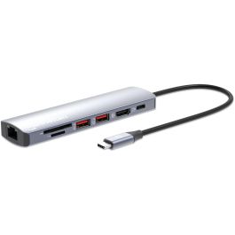 MANHATTAN 7-in-1 4K USB-C Dockingstation 1xHDMI 2xUSB 10Gb/s Precio: 83.49999944. SKU: B1ANRZZN24