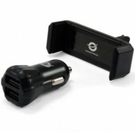 Conceptronic Cargador de Coche USB 2 Puertos, Rápida Carga 2000mA para Teléfonos 5.5-8.5cm, para encendedor 12V/24V Precio: 7.88999981. SKU: B1HT88WWYL