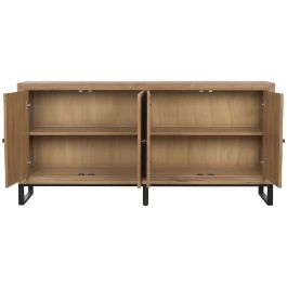 Aparador Home ESPRIT Teca Madera MDF 180 x 40 x 85 cm